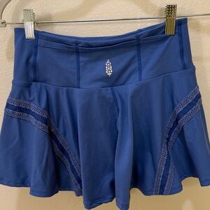 FP Movement by Free People Blue Athletic Skirt